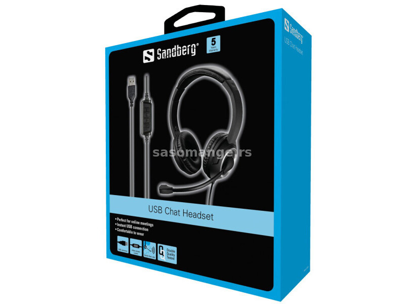 Slušalice sa mirkofonom Sandberg USB Chat Headset 126-16