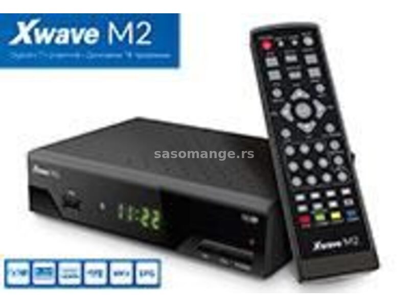 XWAVE Set Top Box M2 DVB-T2