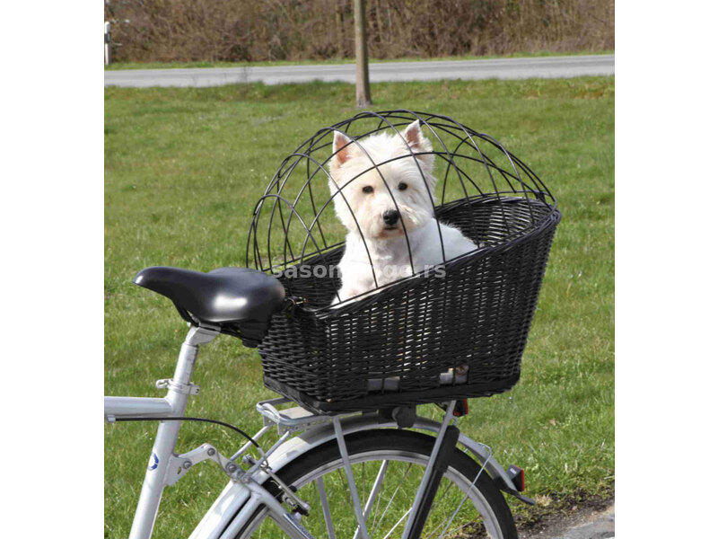 Korpa za vožnju psa na bicikli Trixie 13117