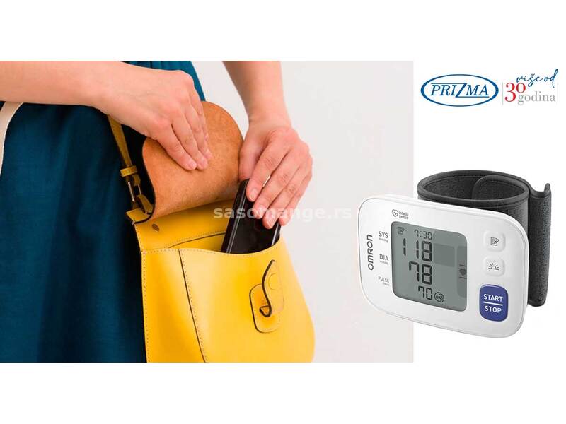 Omron digitalni automatski aparat za merenje krvnog pritiska RS4
