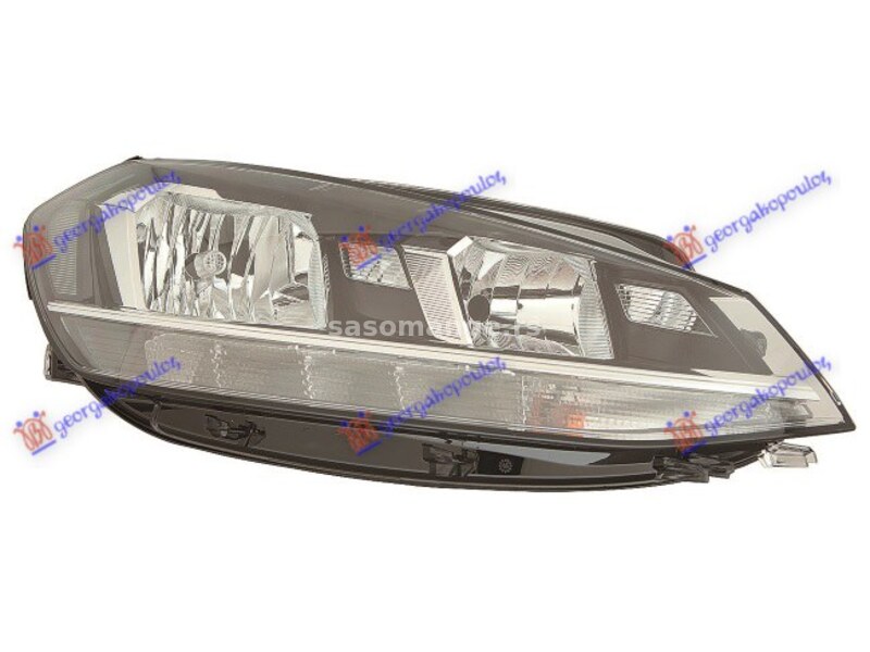 FAR ELEKTRICNI SA LED DNEVNIM SVETLOM (DEPO) VW GOLF VII VARIANT (BV5) 17-20