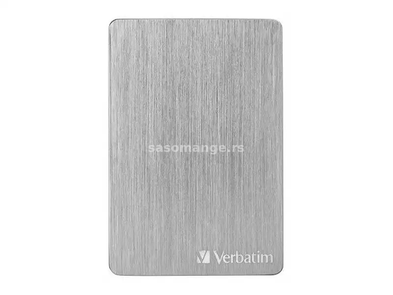 VERBATIM Eksterni Hard disk Alu Slim, 1TB, Silver, (53663)
