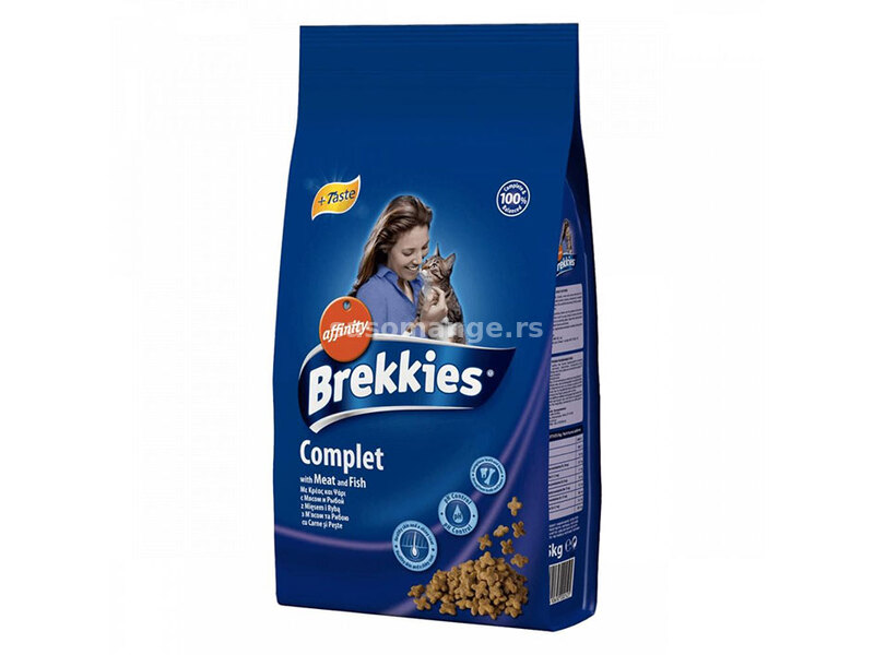 Hrana za mačke Brekkies Cat Complete - pakovanje 15kg