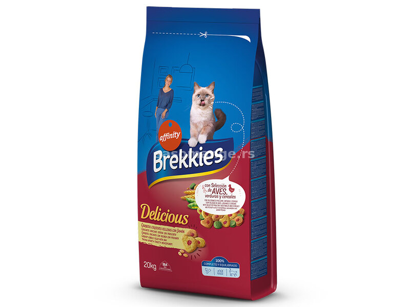 Hrana za mačke Brekkies Cat Delicious - pakovanje 20kg