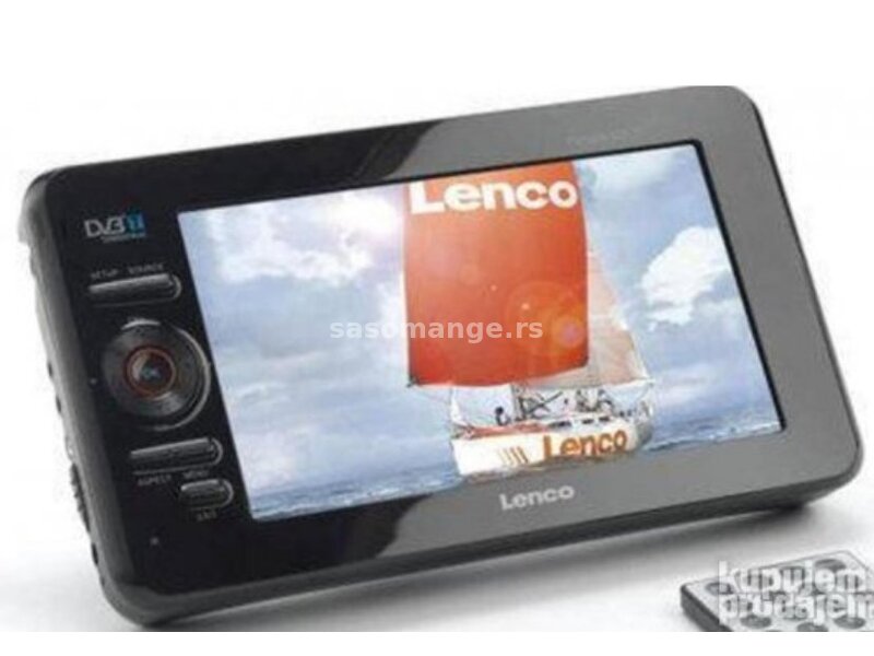 LENCO Portable 7" LCD TV MONITOR A/V ulaz na. baterije