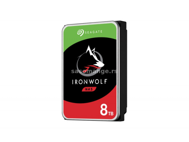 8TB 3.5" SATA III 256MB 5.900rpm ST8000VN004 IronWolf NAS