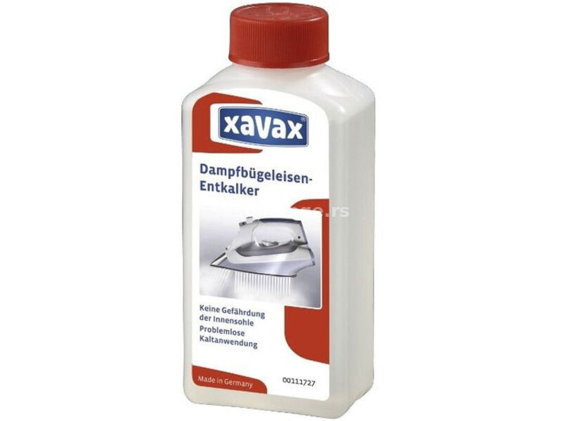 Xavax čistač kamenca za pegle na paru 250 ml