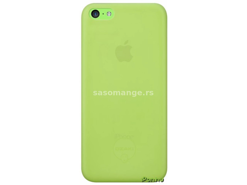 OZAKI O!coat 0.3 Jelly iPhone 5c case green