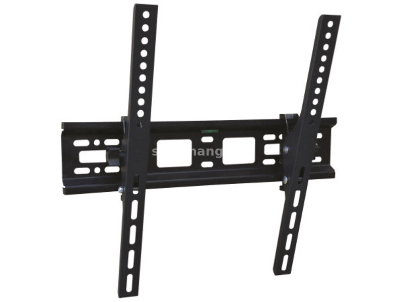 Nosac za TV/ 26"- 55"/TILT/NAGIB 0°-15°/VESA do 400x400/težina do35kg/2.5cm od zida/crn