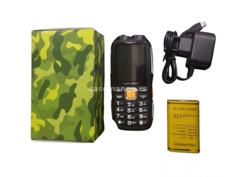 Land Rover X9900 Dual Sim,Power Bank,Dupla lampa,13800mAh