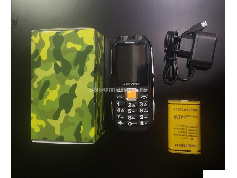 Land Rover X9900 Dual Sim,Power Bank,Dupla lampa,13800mAh