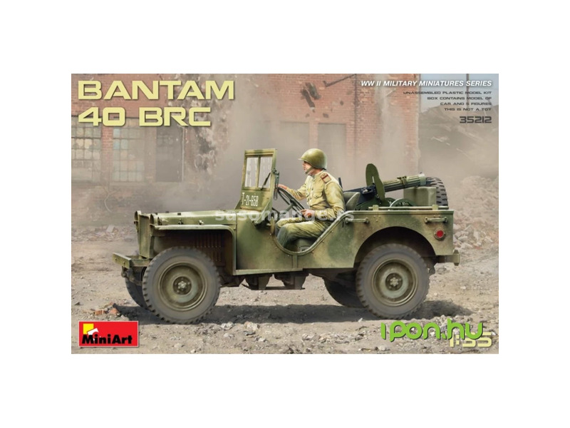 MINIART 1/35 Bantam 40 BRC military vehicle model