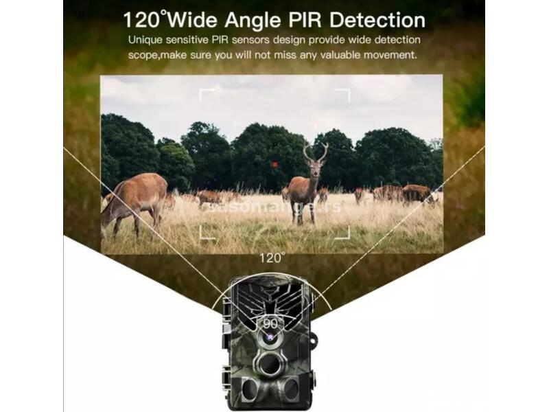 Kamera za lovista i objekate Wifi810+daljinski/20mpx/1080P