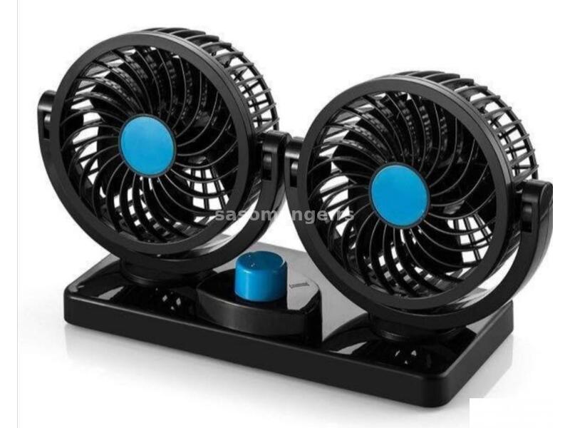 Dupli ventilator za auto 12v