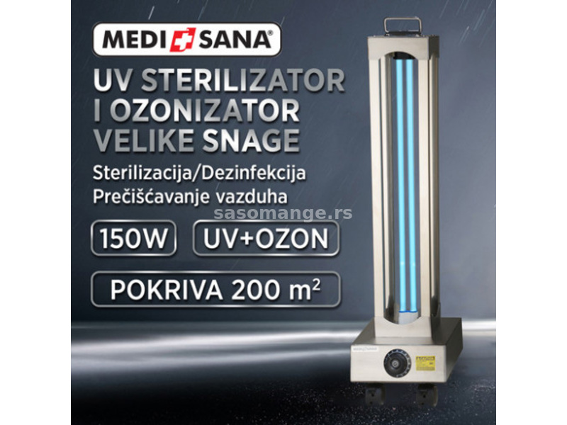 Medisana UV i ozon germicidni sterilizator i ozonizator PRO +zaštitne naočare