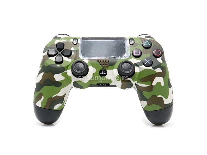 Joypad Dualshock PS4 wireless camouflage green