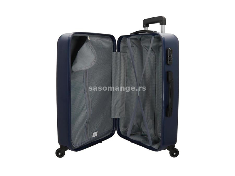 Komplet ABS kofera 75/65/55cm Roll Road Flex Navy Blue 5849462