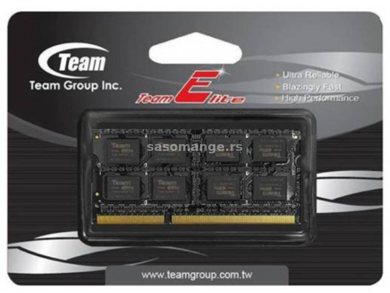 TeamGroup DDR3 TEAM ELITE SO-DIMM 8GB 1600MHz 1,35V 11-11-11-28 TED3L8G1600C11-S01