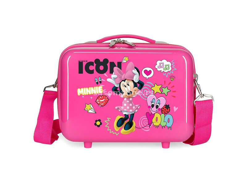 Disney ABS Neseser Kofer Enjoy Minnie Icon Pink 25639