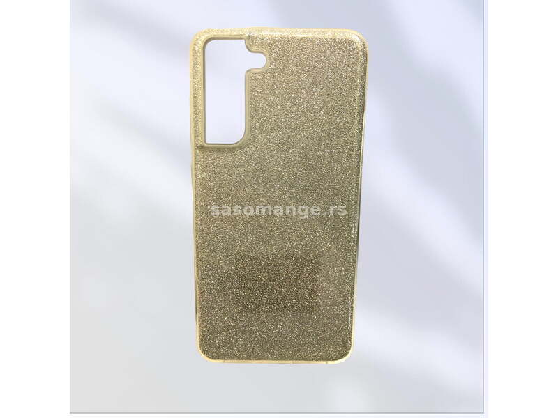 Maska Crystal Dust za Samsung S21 fe srebrna