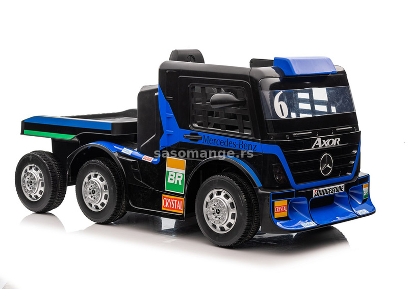AM Dečiji kamion na akumulator sa prikolicom Mercedes - Više boja 283