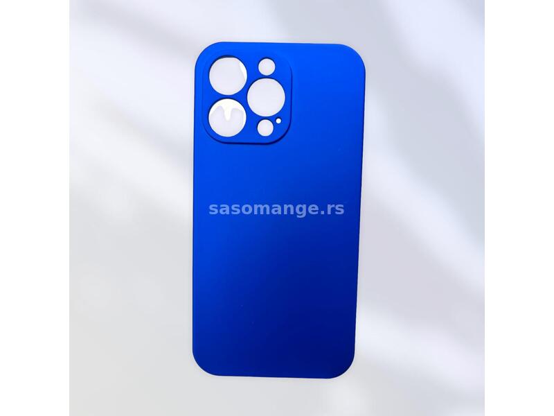 Maska Soft Color za iPhone 13 pro metalik plava