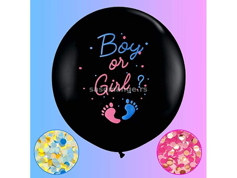 Balon za otkrivanje pola bebe