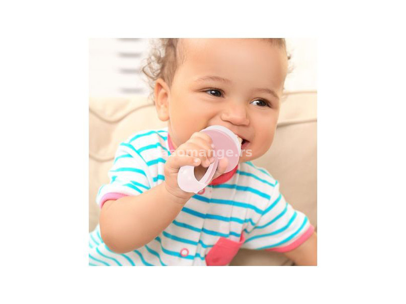 Babyjem Silikonska mljackalica za bebe Pink 92-16007
