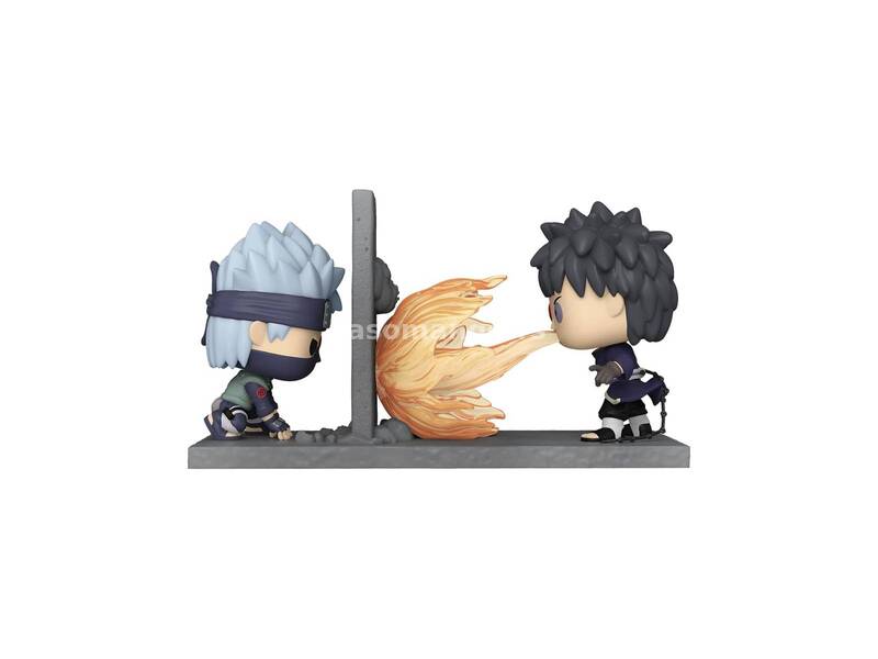 Bobble Figure Moment - Naruto Shippuden Pop! - Kakashi Vs Obito