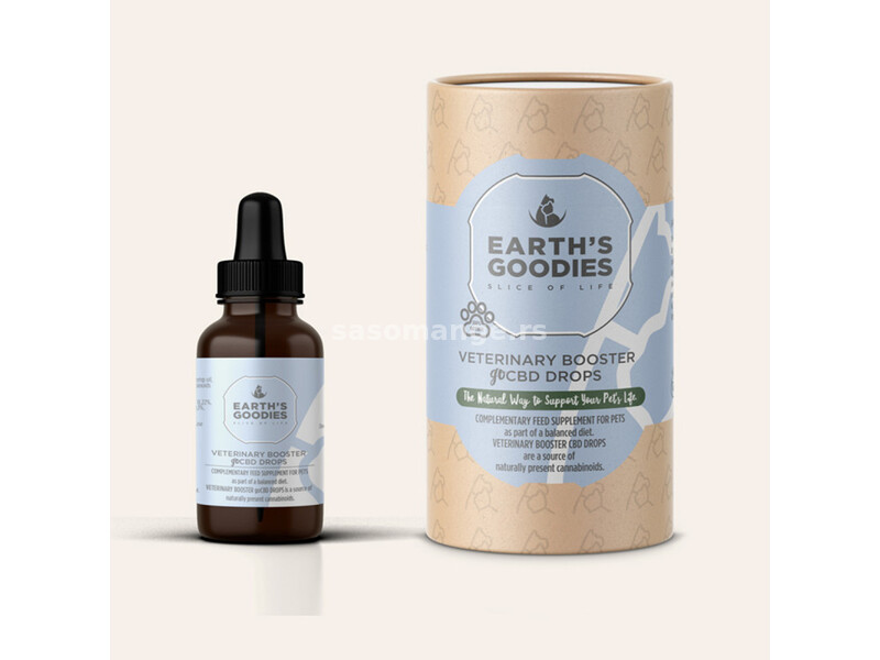 Earth's Goodies GoCBD Drops 5% Veterinary booster 10ml