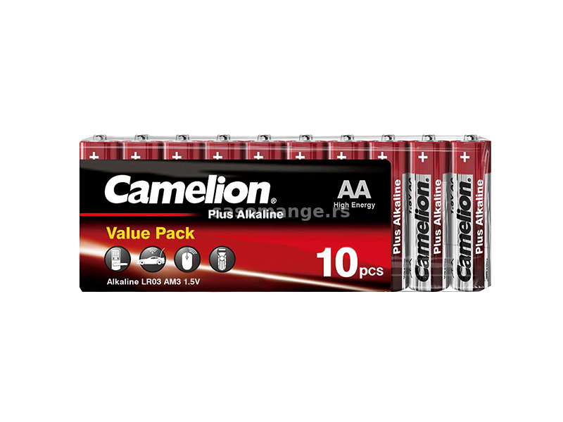 Camelion Plus alkalna baterija, LR6, Folija 1/10