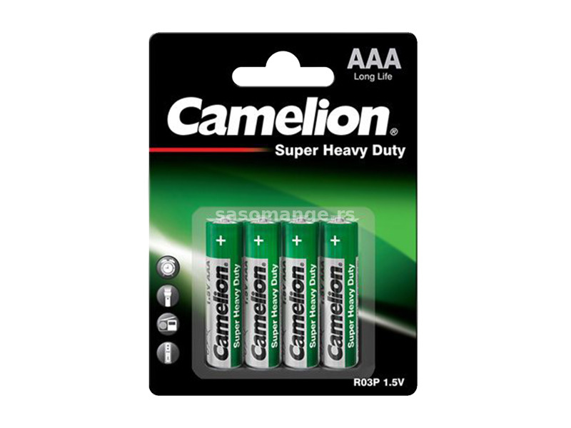 Camelion Super HD baterija Green, R03