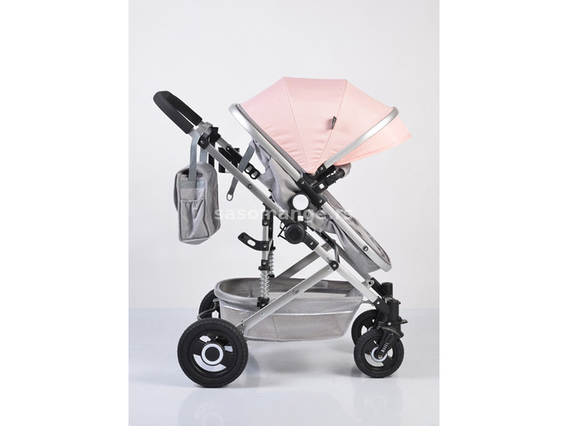 Cangaroo Kombinovana Kolica za bebe Ciara Pink 2020 CAN5192