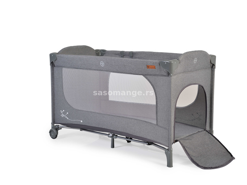Cangaroo Prenosivi krevetac za bebe Skyglow I nivo Grey CAN8901