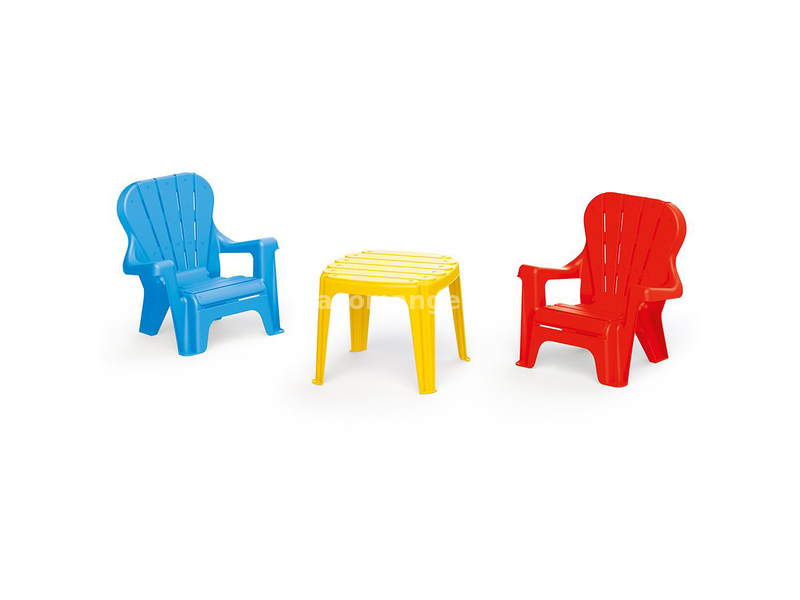 Dolu Dečiji baštenski set sto sa stolicama 030078