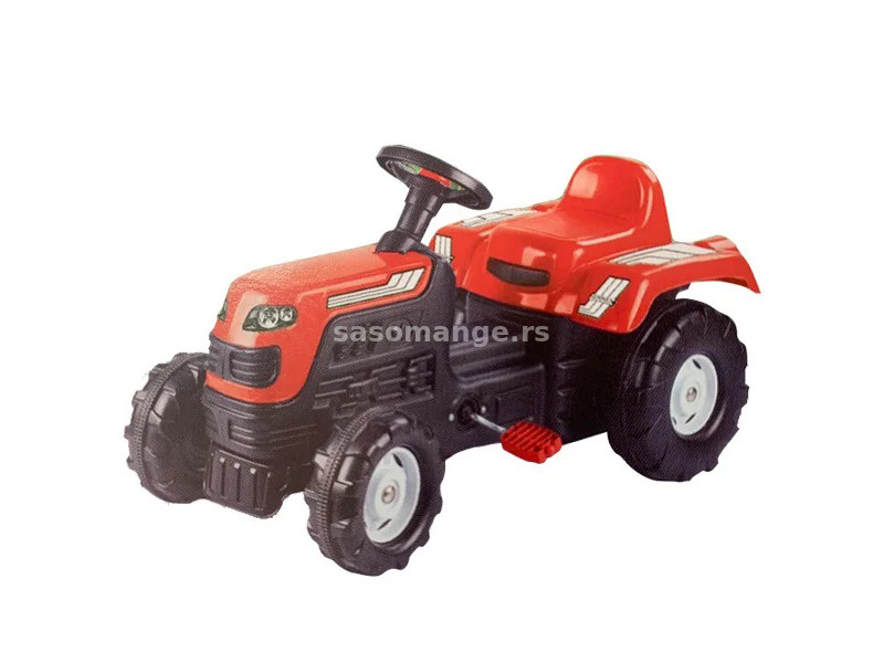 Dolu Dečiji traktor na pedale crveni 081452