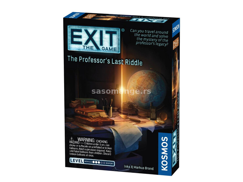 Društvena Igra Exit - The Professor's Last Riddle