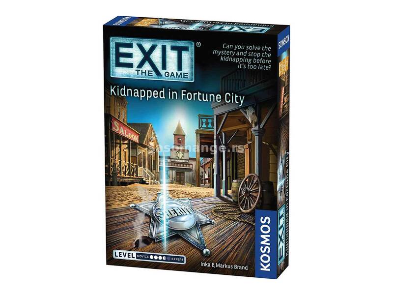 Društvena Igra Exit - Kidnapped In Fortune City