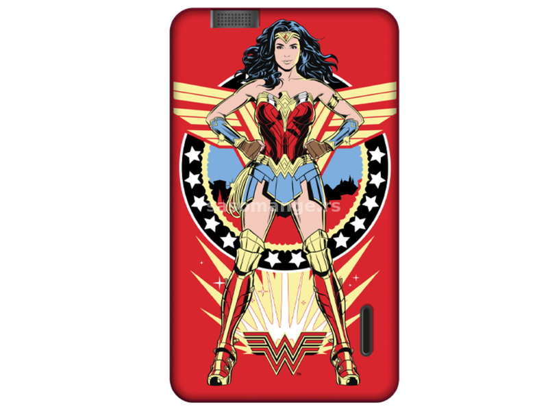 Tablet ESTAR Themed Wonder Woman 7399 HD 7"/QC 1.3GHz/2GB/16GB/WiFi/0.3MP/Android 9/crvena