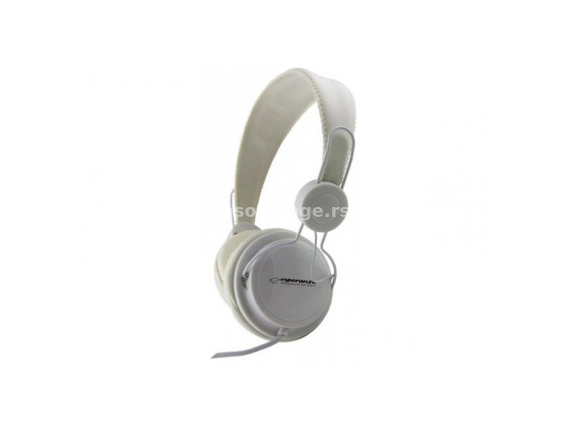 Esperanza Audio stereo slušalice Sensation White EH148W
