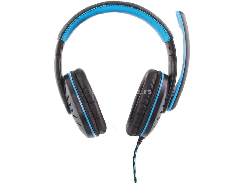Esperanza Gaming stereo slušalice sa mikrofonom Crow Blue EGH330B