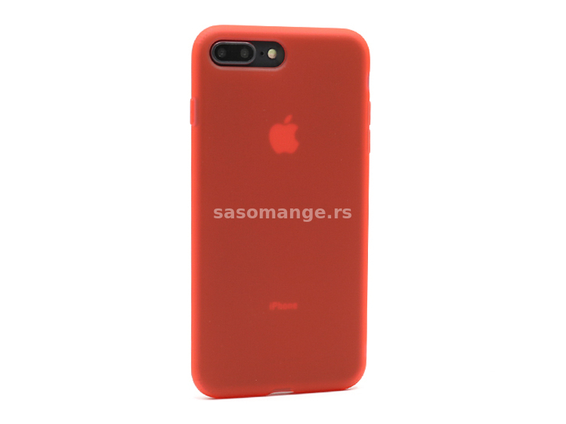 Futrola silikon RUBBER za Iphone 7 Plus/8 Plus crvena