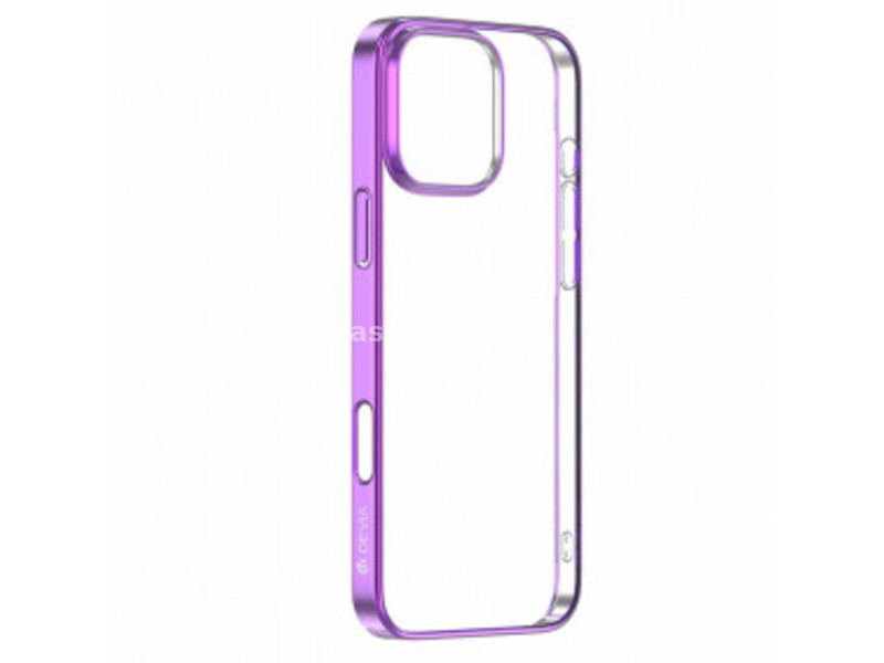 Futrola Hard Case Devia Glimmer Series Case PC Za Iphone 16 Roze