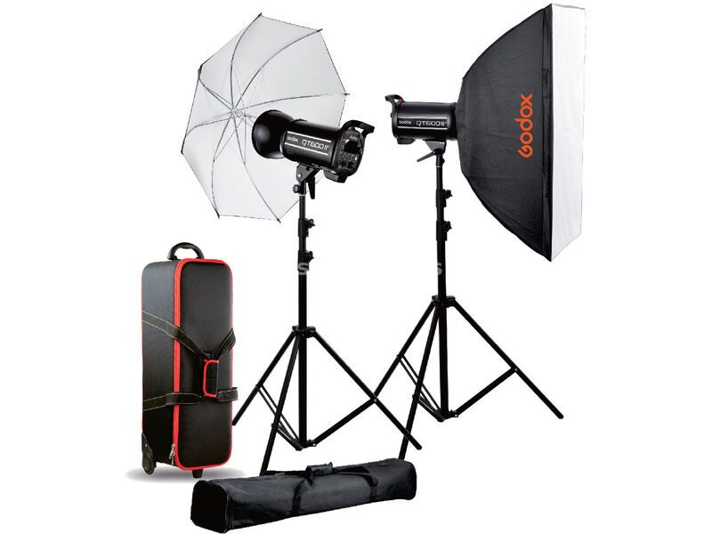 Godox QT600 II 2-Light Studio Flash Kit
