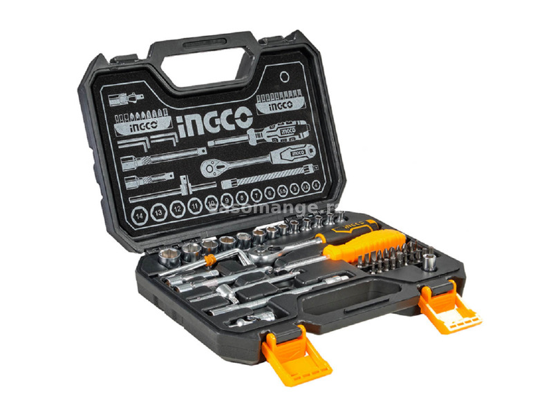 Ingco set nasadnih ključeva 45/1 1/4" HKTS14451