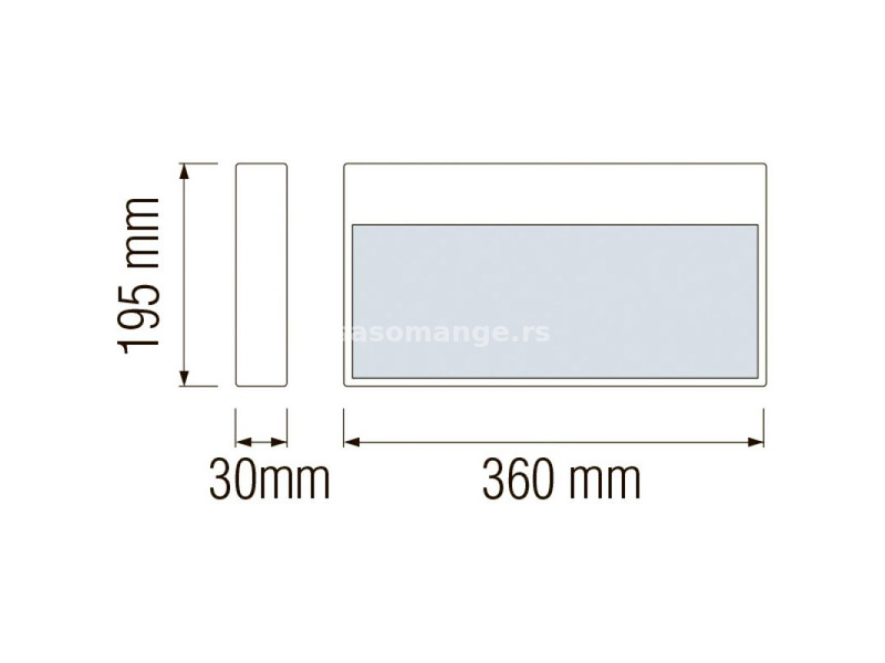 Horoz Electric LED Panik lampa Zoff 084 019 0001