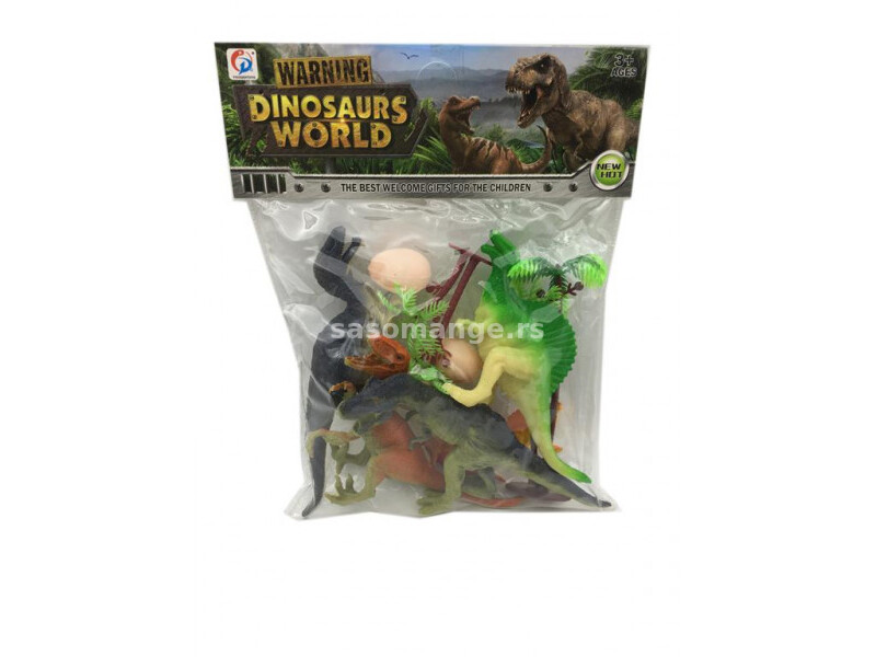 Igračka Dinosaurus set 4u1 077376