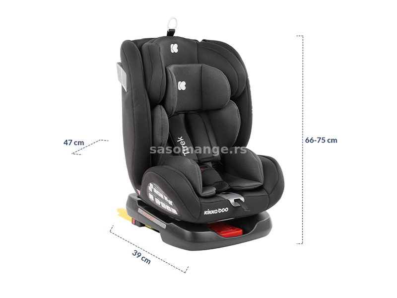 Kikka Boo Autosedište za decu 0-36 kg Ttrek Isofix Beige KKB70057