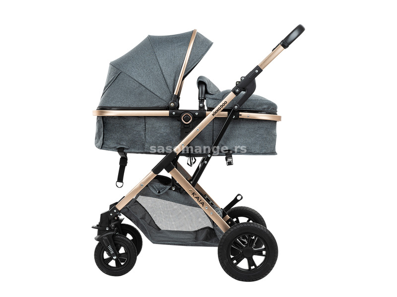 Kikka Boo Kolica za bebe Kaia Dark Grey set 2in1 sa autosedištem KKB10200-SET