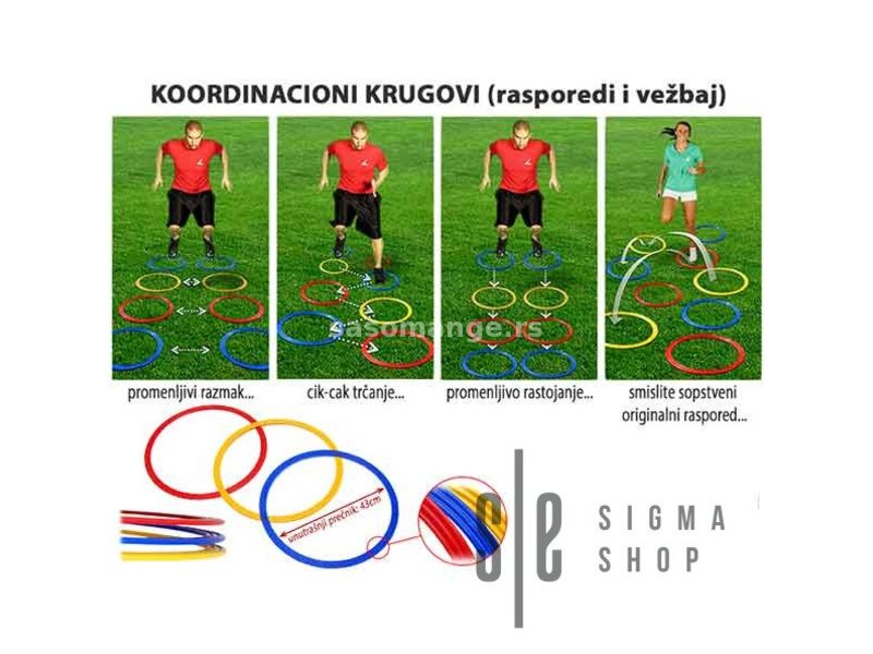 Koordinacioni krugovi-100 kom.